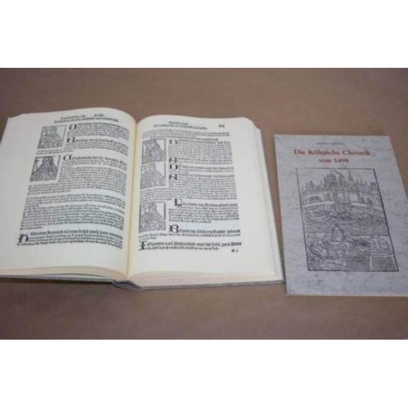 Prachtige uitgave - Kroniek van de stad Köln van 1499 !!