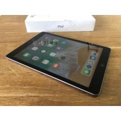 Apple iPad 9.7'' 2017 128GB Nagenoeg Nieuw, Space Grey.