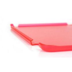 iPad Air 1 achterkant hoes hoesje case Doorzichtig - Oranje