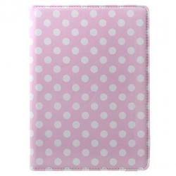 iPad 9.7 (2017 / 2018) hoes 360 graden flip cover - polka...