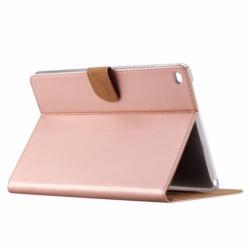Ntech iPad Air 2 Rose Goud Booktype Kunstleer Hoesje Met Pa