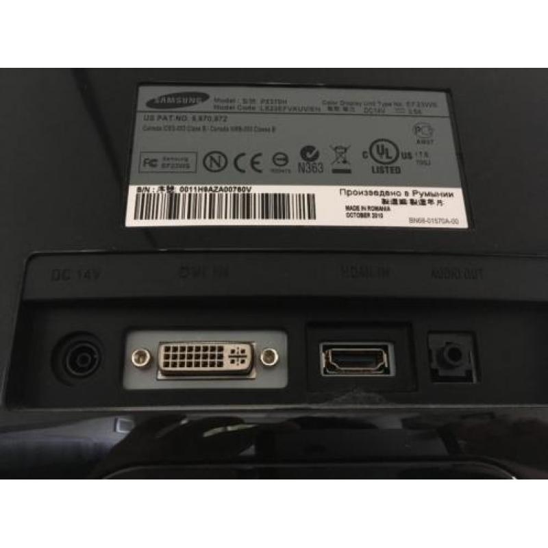 Samsung Syncmaster P2370H Zwart Monitor