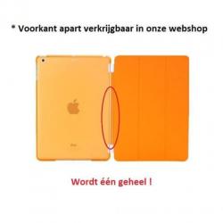 iPad Air 1 achterkant hoes hoesje case Doorzichtig - Oranje