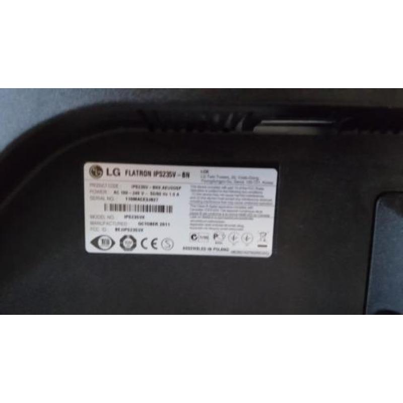 LG IPS235 led Pc monitor DUS GEEN TV