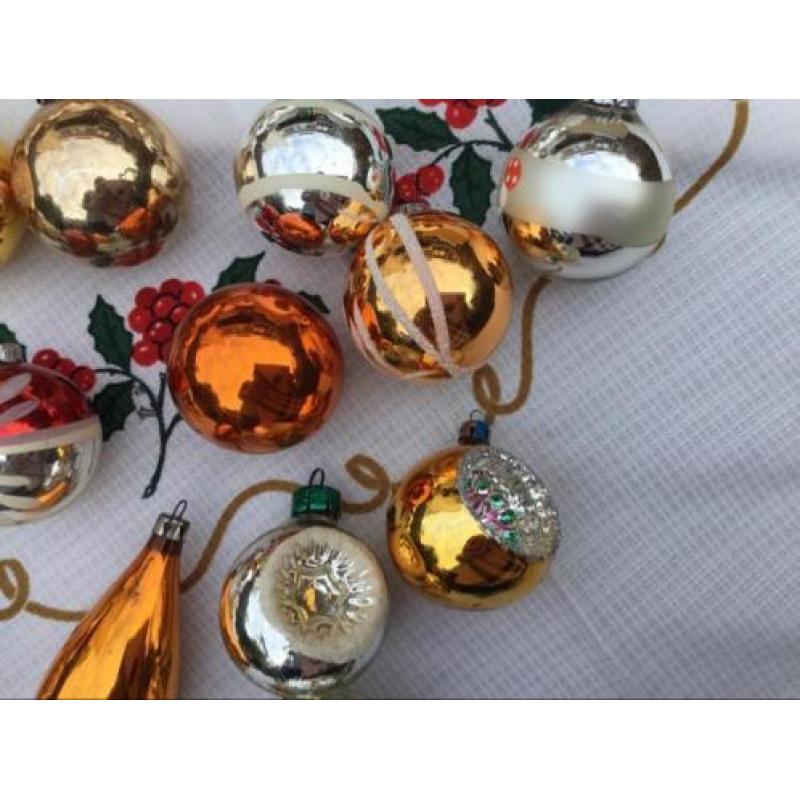 Kerstballen oud