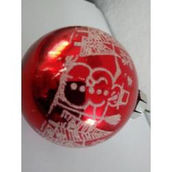 Kerstballen ornament versiering vintage