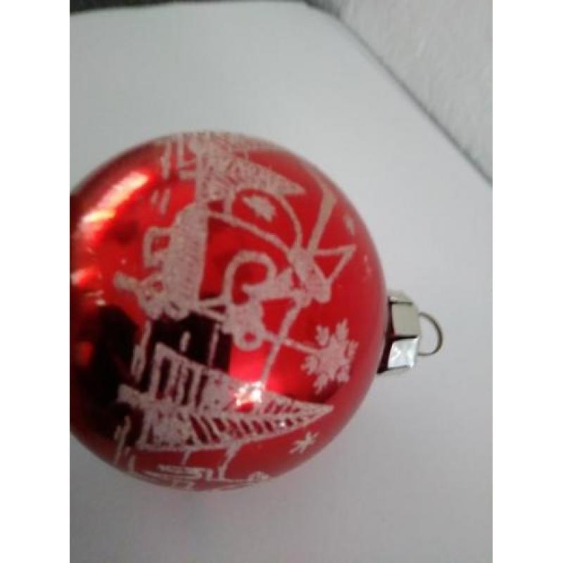 Kerstballen ornament versiering vintage