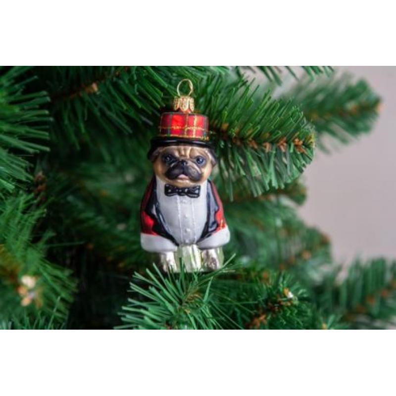 Mopshondje Kerstbal