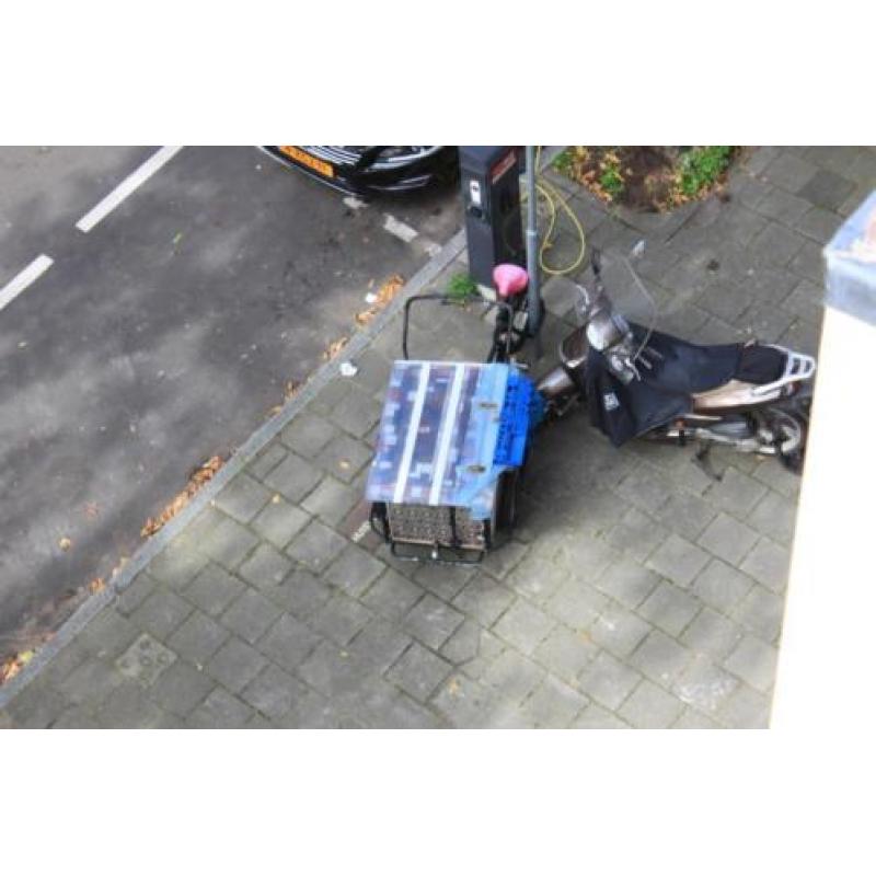 Bakfiets 3 wielen met weersbestendige hydraulische klep