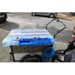Bakfiets 3 wielen met weersbestendige hydraulische klep