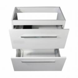 Onderkast Slim 80 Cm Ondiep 35Cm Glans-Wit