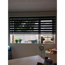 Luxe DUO op maat!! MULTISHADE, Zebra - Duo Rolgordijn