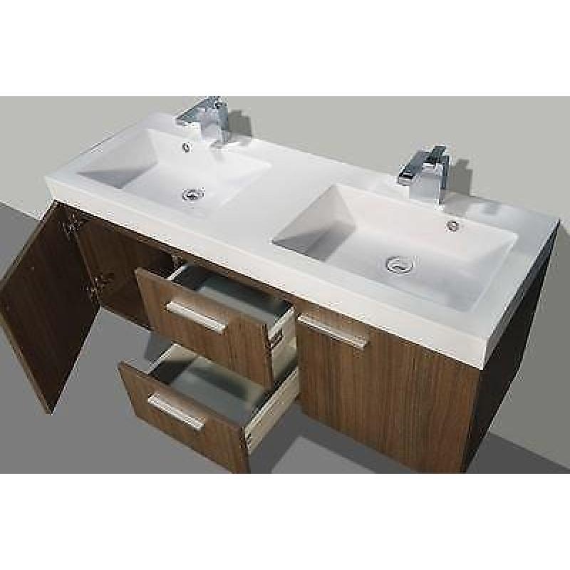 Badkamermeubelset Sanilux California 131x48x45 cm (drie k...