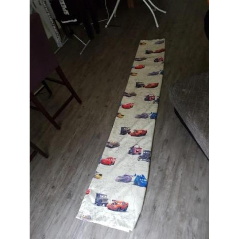 Te koop gordijn CARS!!! 140x 220 haakjesgordijn