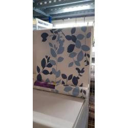 Behang blaadjes leaf blauw tinten nieuw