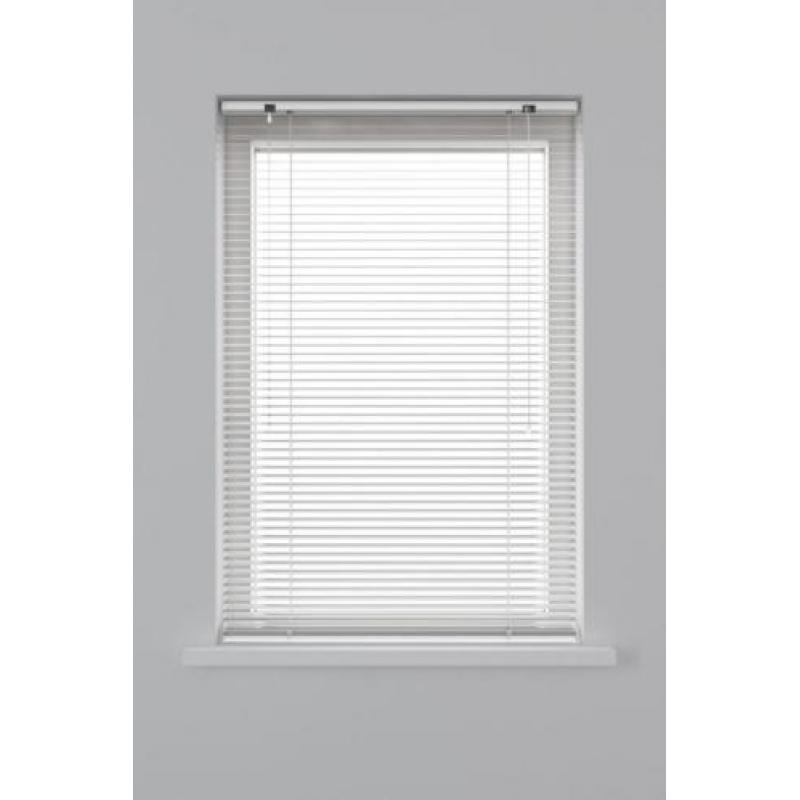 Decosol Horizontale jaloezie aluminium 25mm wit