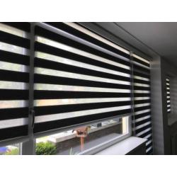 Luxe DUO op maat!! MULTISHADE, Zebra - Duo Rolgordijn