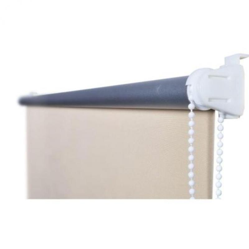 vidaXL Rolgordijn verduisterend 160 x 230 cm beige