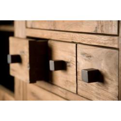 Liverpool Dressoir Staal Teakhout 200cm Direct Leverbaar !