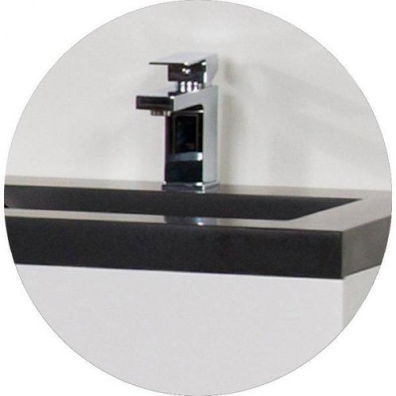 Saniclass Corestone 13 badmeubelset 80cm Wit 1 kraangat