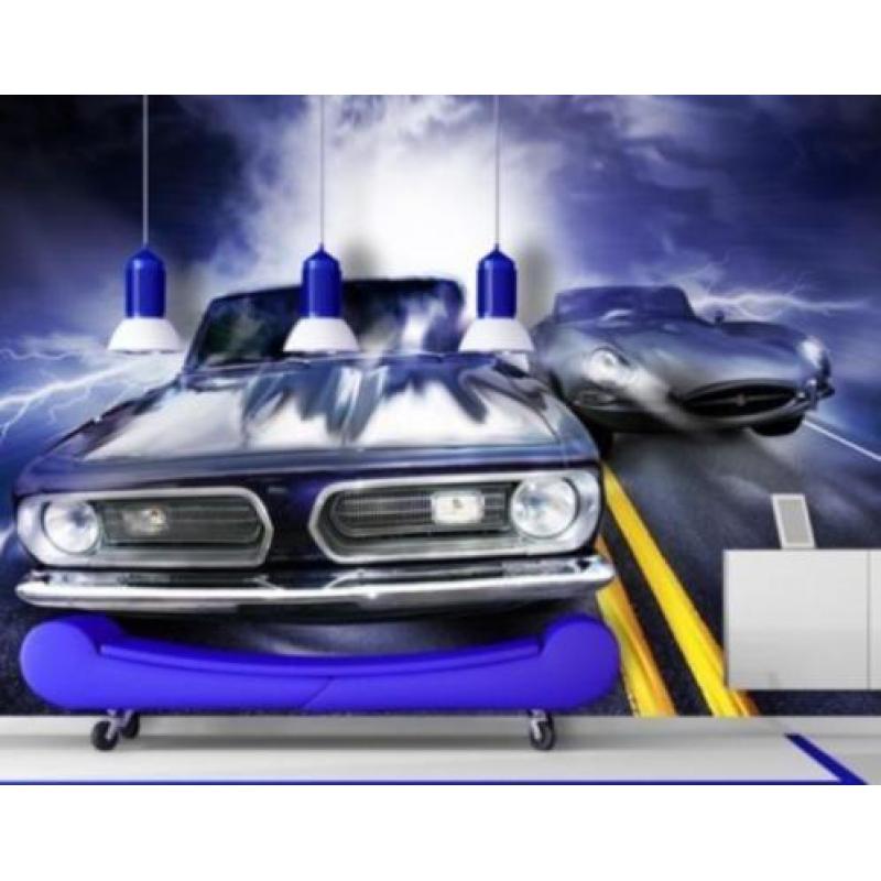 aanbieding Fotobehang 400x280cm Race voor €40