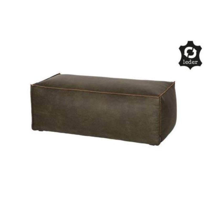 BePureHome Poef Rodeo Army (groen)