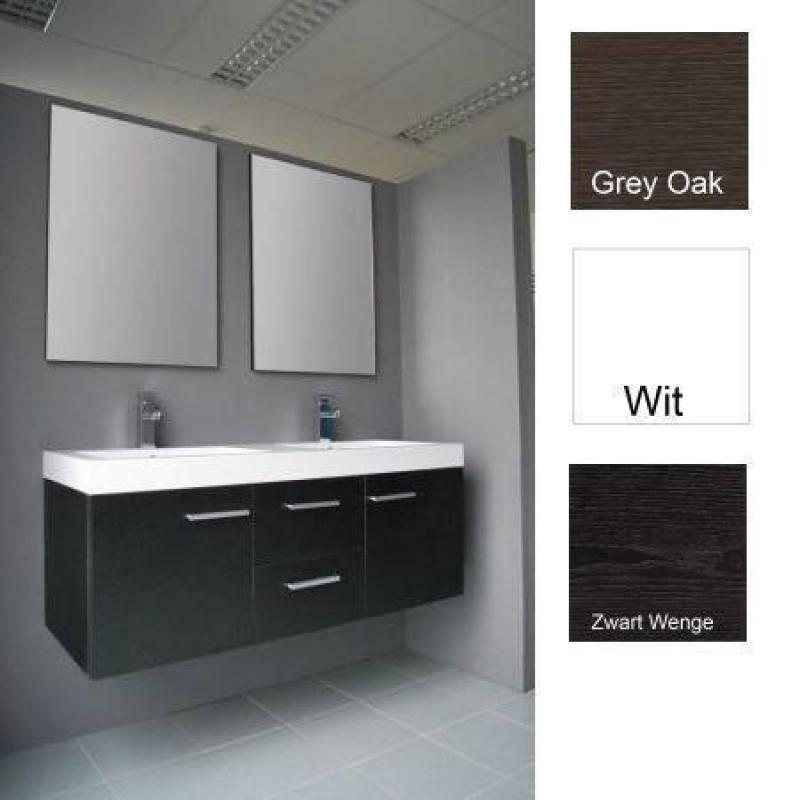 Badkamermeubelset Sanilux California 131x48x45 cm (drie k...