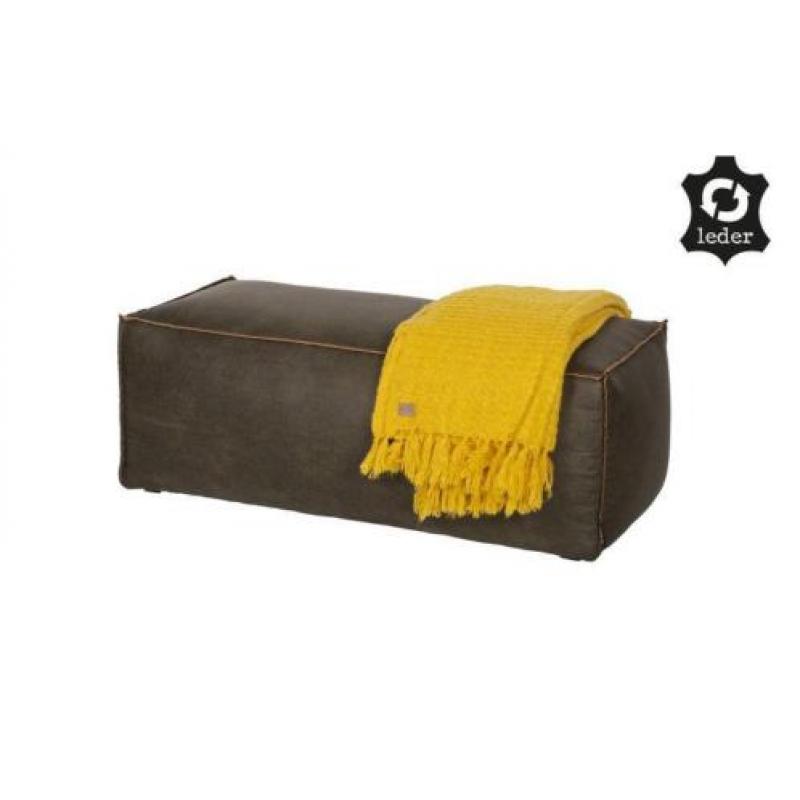 BePureHome Poef Rodeo Army (groen)
