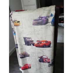 Te koop gordijn CARS!!! 140x 220 haakjesgordijn