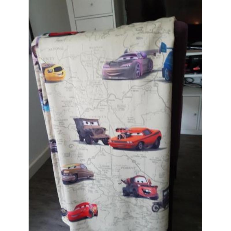 Te koop gordijn CARS!!! 140x 220 haakjesgordijn