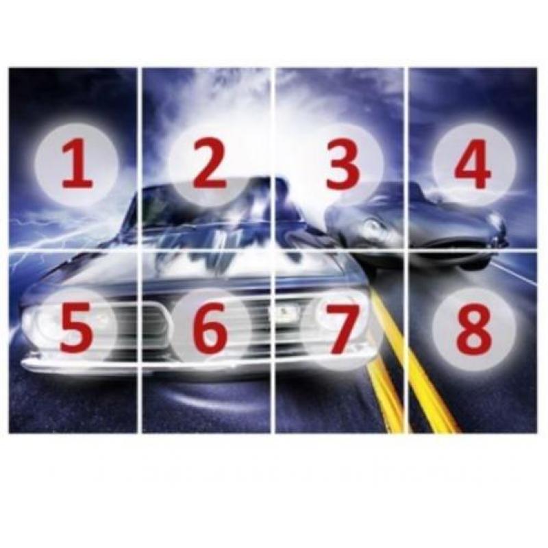 aanbieding Fotobehang 400x280cm Race voor €40