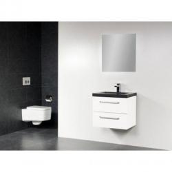 Saniclass Corestone 13 badmeubelset 80cm Wit 1 kraangat