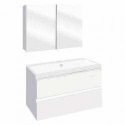 Badmeubelset Differnz The Collection 80x43x61 cm Wit/Wit ...