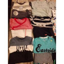 Baby mt 50 - 56 pakket jongens kleding in nette staat