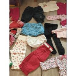 Kleding baby meisje maat 50 pakket met meerdere items (001)