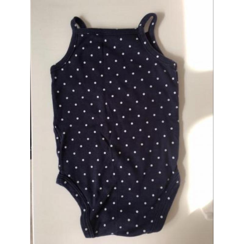 Carters romper blauw meisje maat 50 - 56
