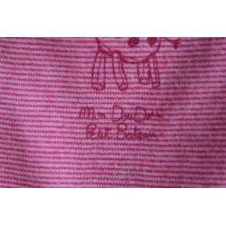 Nieuw roze-wit rompertje van Petit Bateau maat 50 (9897)