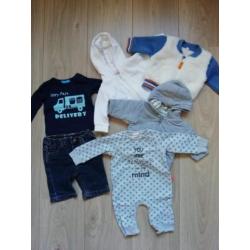 Kledingpakket jongen 50/56 najaar/winter