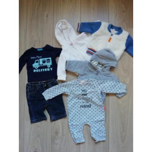 Kledingpakket jongen 50/56 najaar/winter
