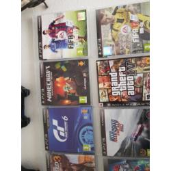 Spellen psp3 + controllers