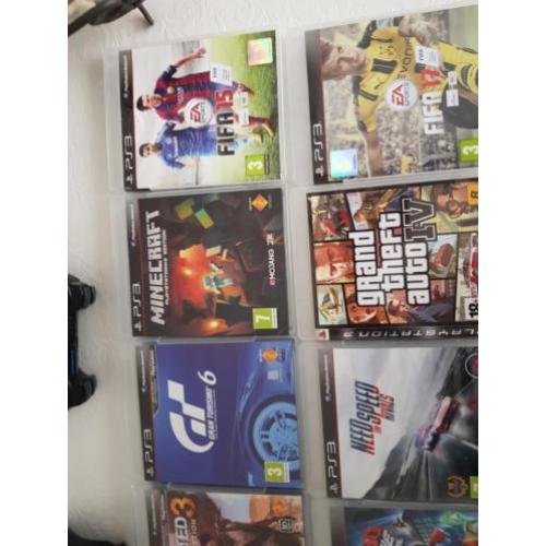 Spellen psp3 + controllers