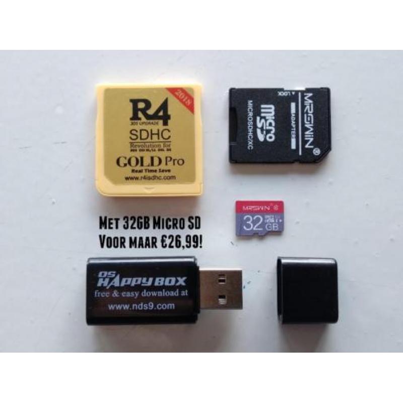 R4i Gold Pro 2018! Gamecard / flashcard R4 DS & 3DS