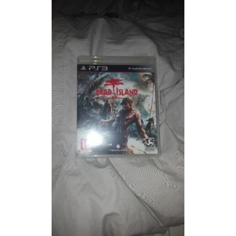 Playstation 3 met 3 spellen en 1 controller