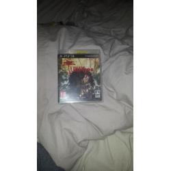 Playstation 3 met 3 spellen en 1 controller