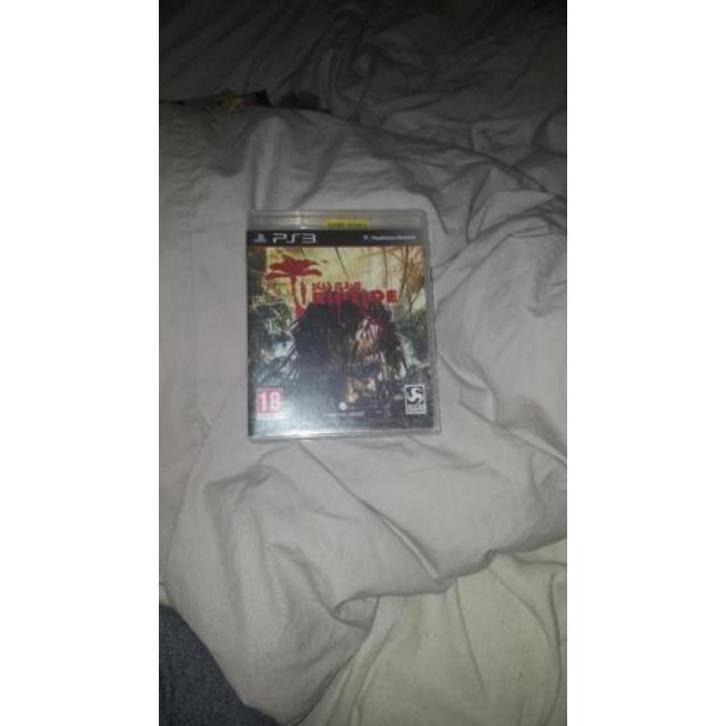 Playstation 3 met 3 spellen en 1 controller