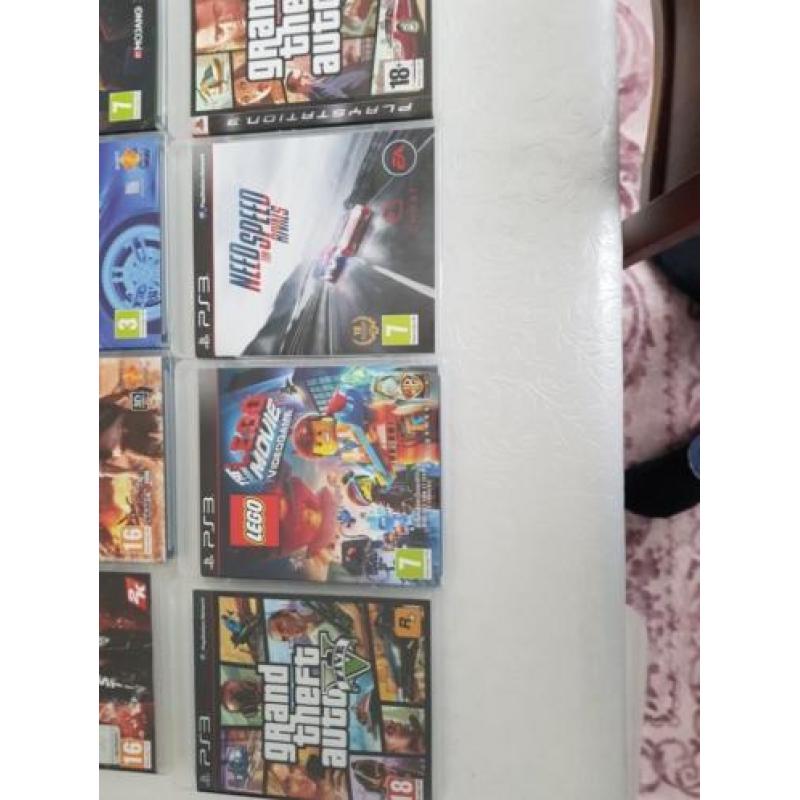 Spellen psp3 + controllers