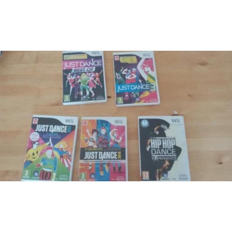 3 dansspellen voor de wii