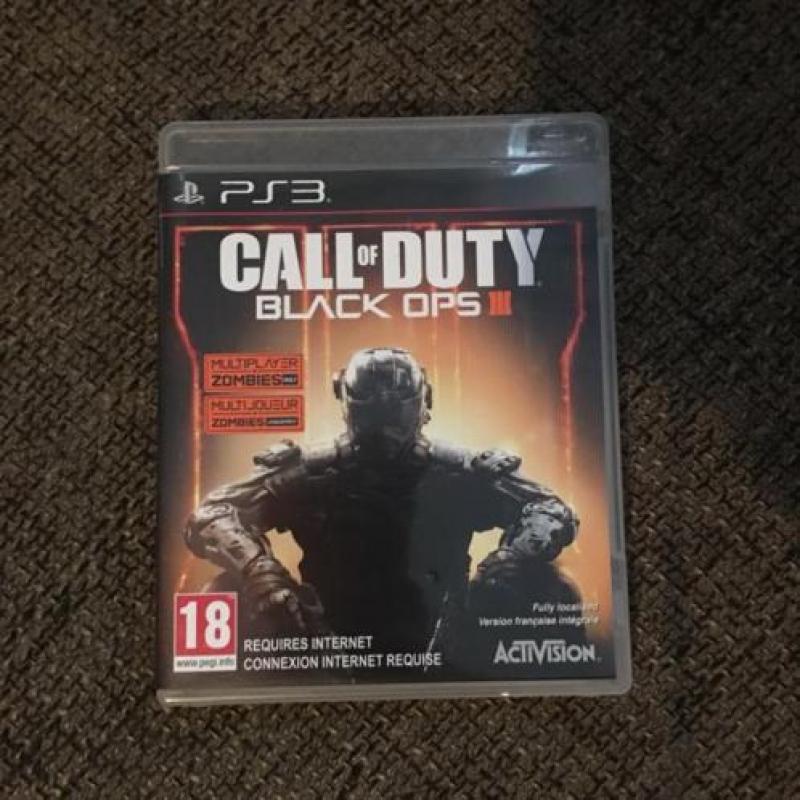 PlayStation 3 met controller en 3 spellen