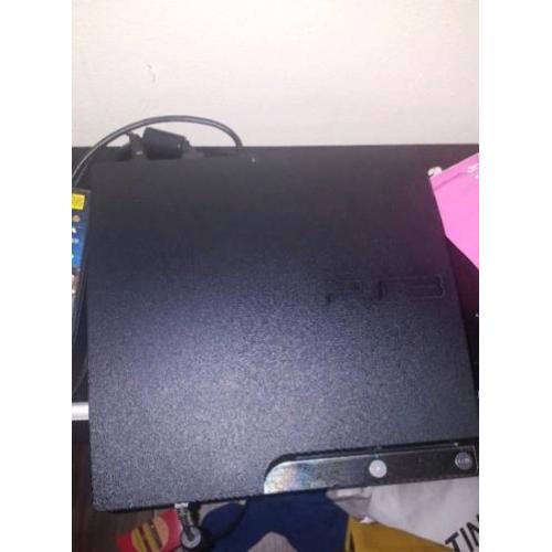 Playstation 3 met 3 spellen en 1 controller
