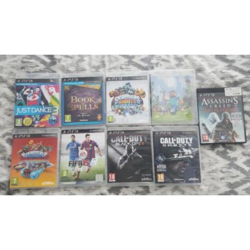 PlayStation 3 met 9 spelen